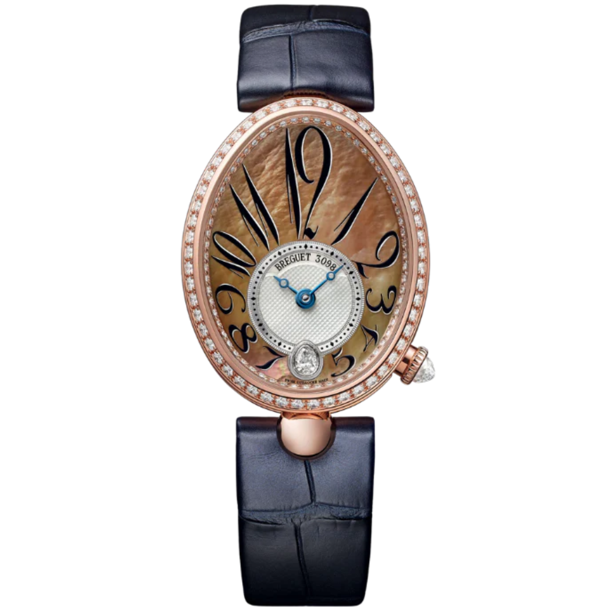 REINE DE NAPLES 8918 36 MM ROSE GOLD WITH PINK MOTHER OF PEARL DIAL - Breguet
