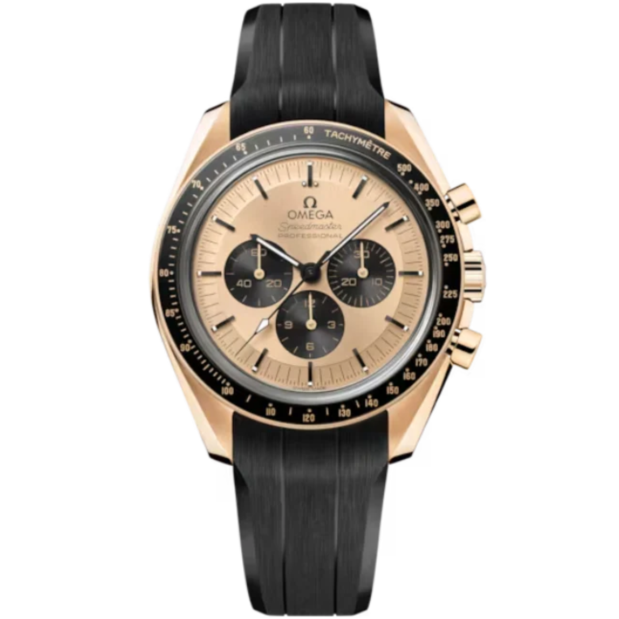SPEEDMASTER MOONWATCH PROFESSIONAL 42 MM MOONSHINE™ GOLD WITH YELLOW DIAL - Omega
