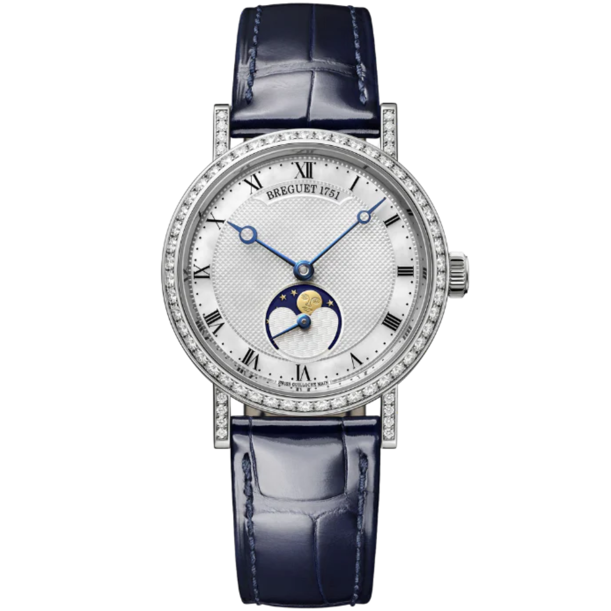 CLASSIQUE DAME 9088 30 MM WHITE GOLD WITH MOTHER OF PEARL DIAL - Breguet