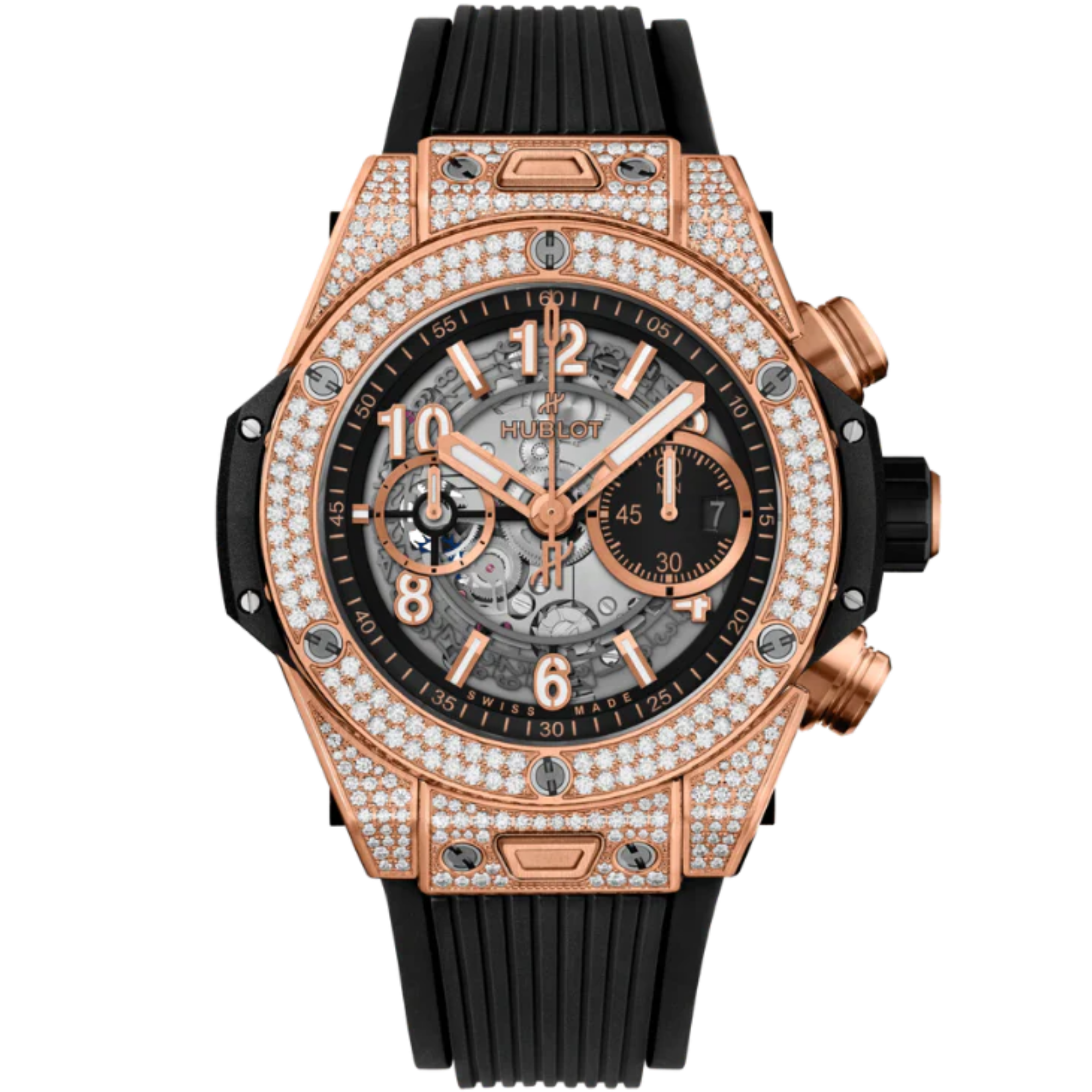 Big Bang 44mm UNICO KING GOLD PAVÉ - Hublot