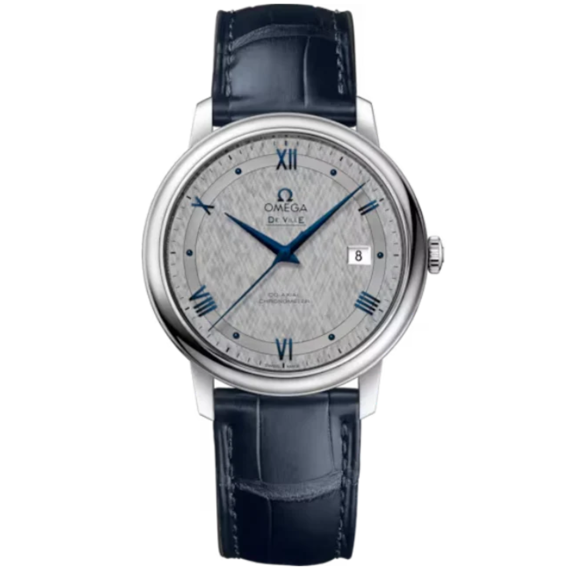 DE VILLE PRESTIGE 39 MM STAINLESS STEEL WITH GREY DIAL - Omega
