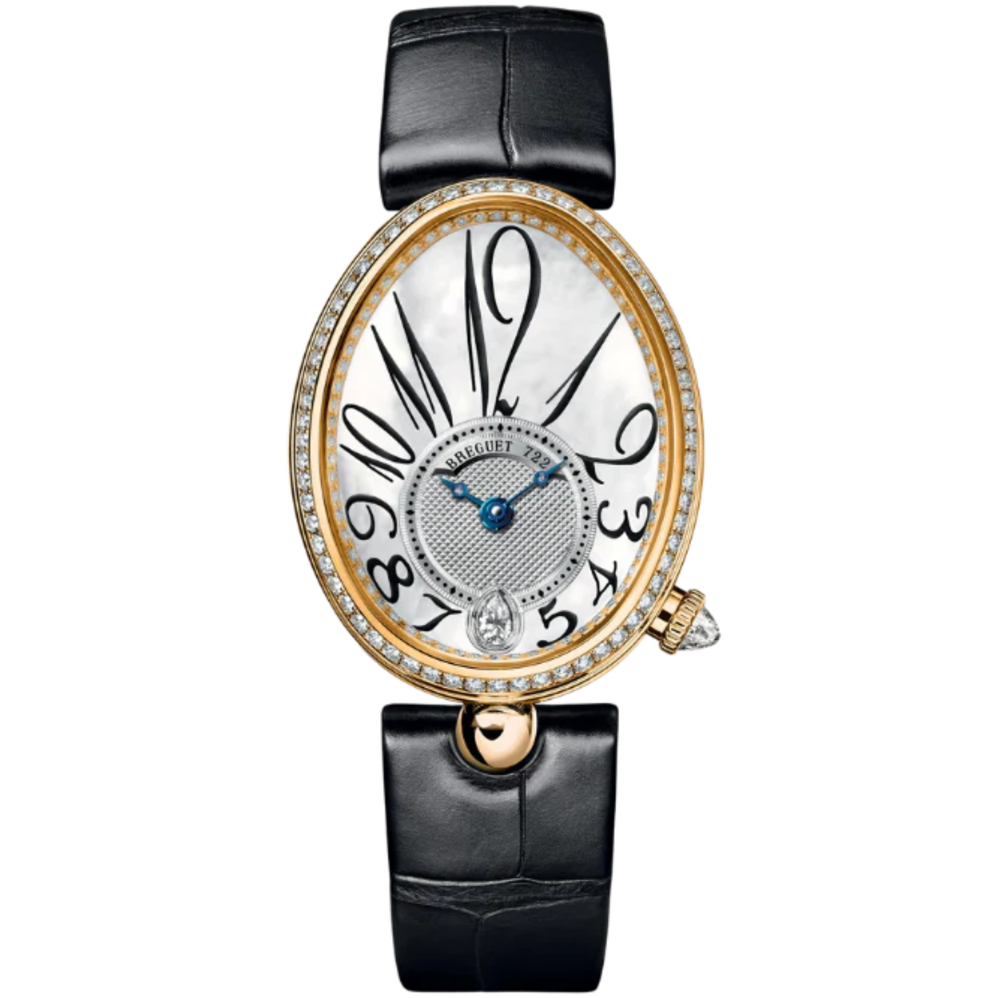 REINE DE NAPLES 8918 36 MM YELLOW GOLD WITH MOTHER OF PEARL DIAL - Breguet