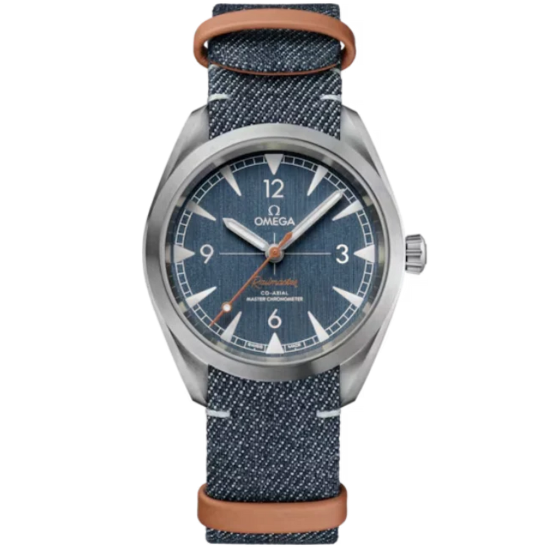 SEAMASTER RAILMASTER 40 MM STAINLESS STEEL WITH BLUE DIAL - Omega