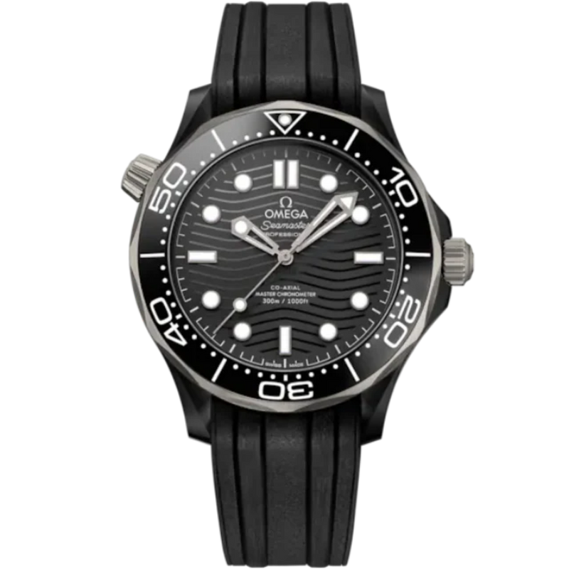 SEAMASTER DIVER 300M 43 MM BLACK CERAMIC WITH BLACK DIAL - Omega