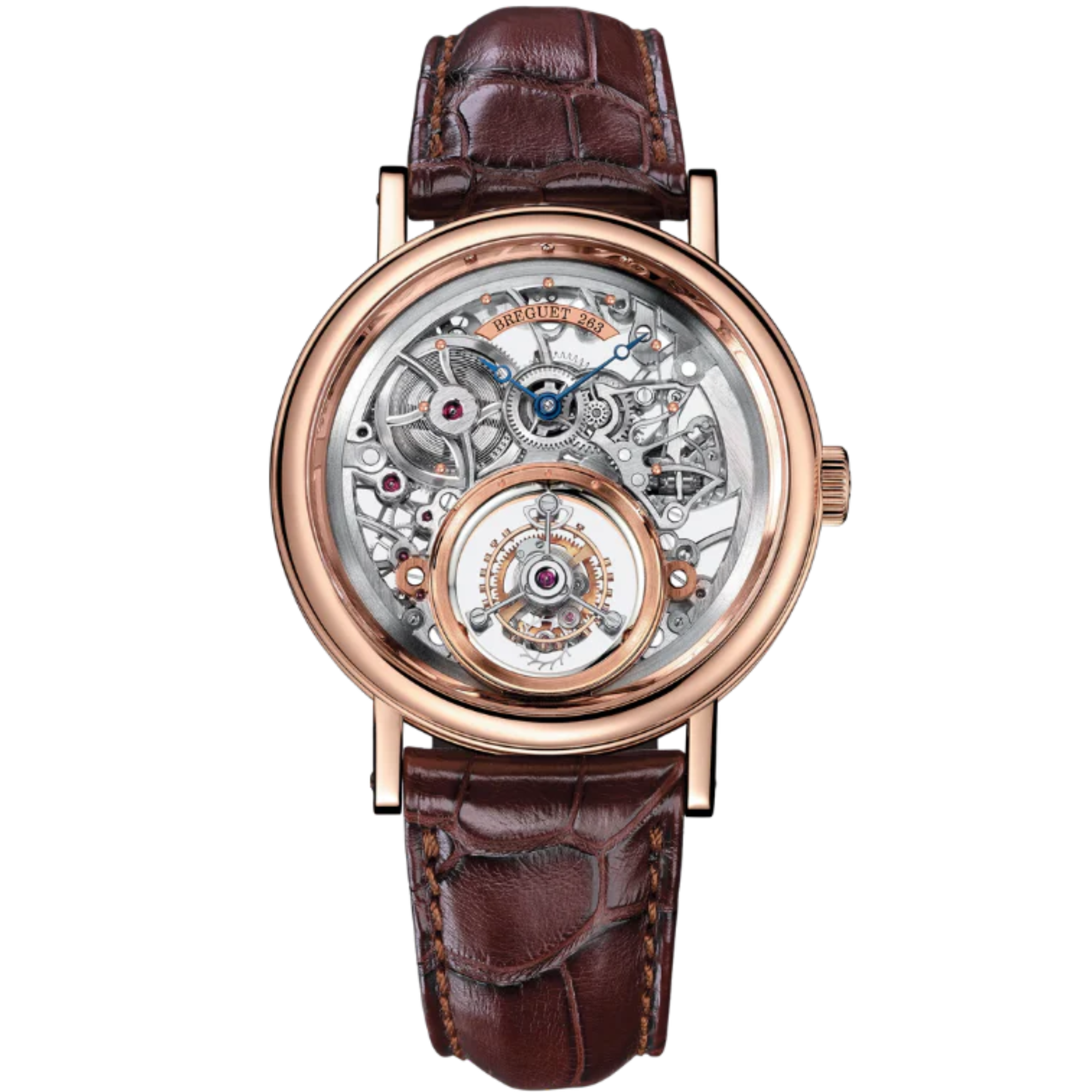 TOURBILLON MESSIDOR 5335 40 MM ROSE GOLD WITH OPEN WORKED DIAL - Breguet