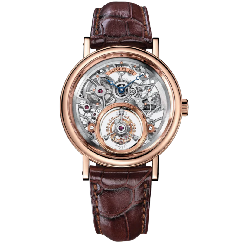 TOURBILLON MESSIDOR 5335 40 MM ROSE GOLD WITH OPEN WORKED DIAL - Breguet