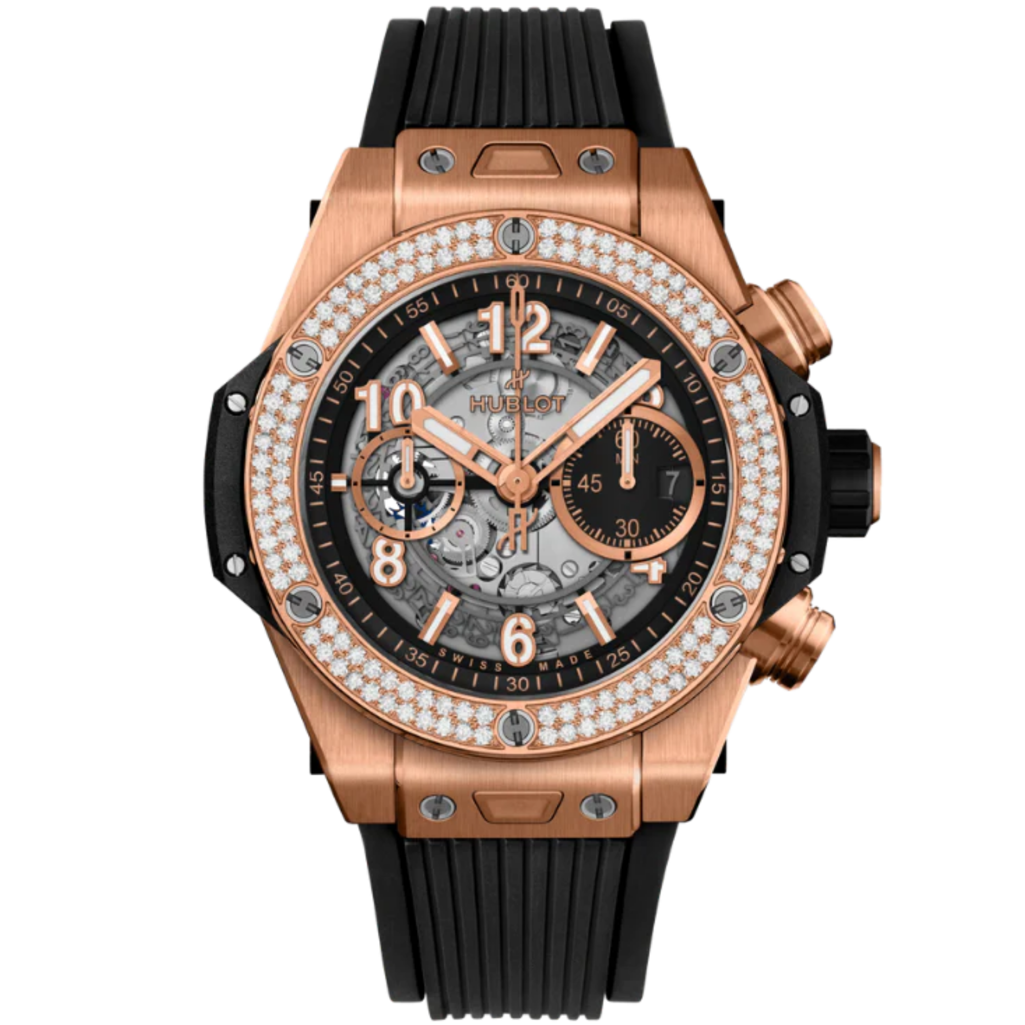 Big Bang 44mm UNICO KING GOLD DIAMONDS - Hublot