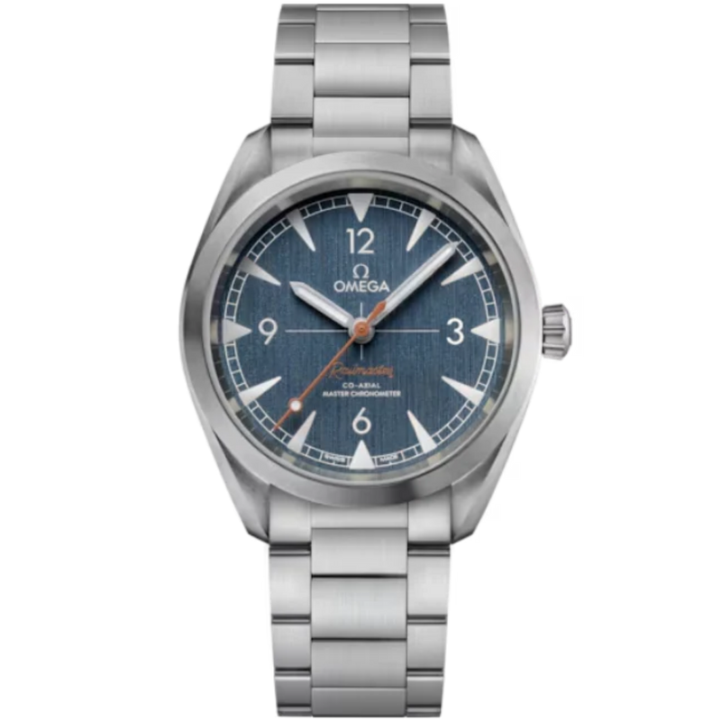 SEAMASTER RAILMASTER 40 MM STAINLESS STEEL WITH BLUE DIAL - Omega