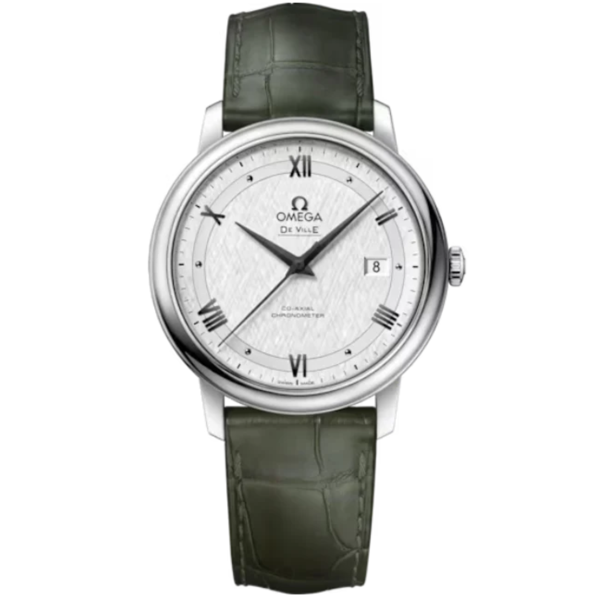 DE VILLE PRESTIGE 39 MM STAINLESS STEEL WITH SILVER DIAL - Omega