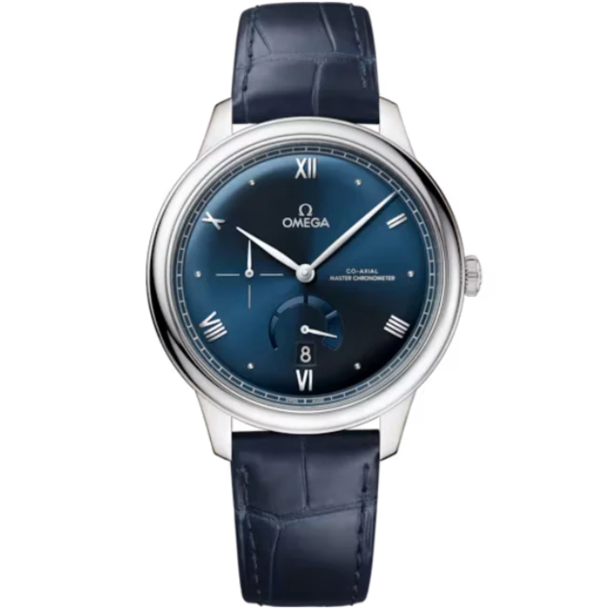 DE VILLE PRESTIGE 41 MM STAINLESS STEEL WITH BLUE DIAL - Omega