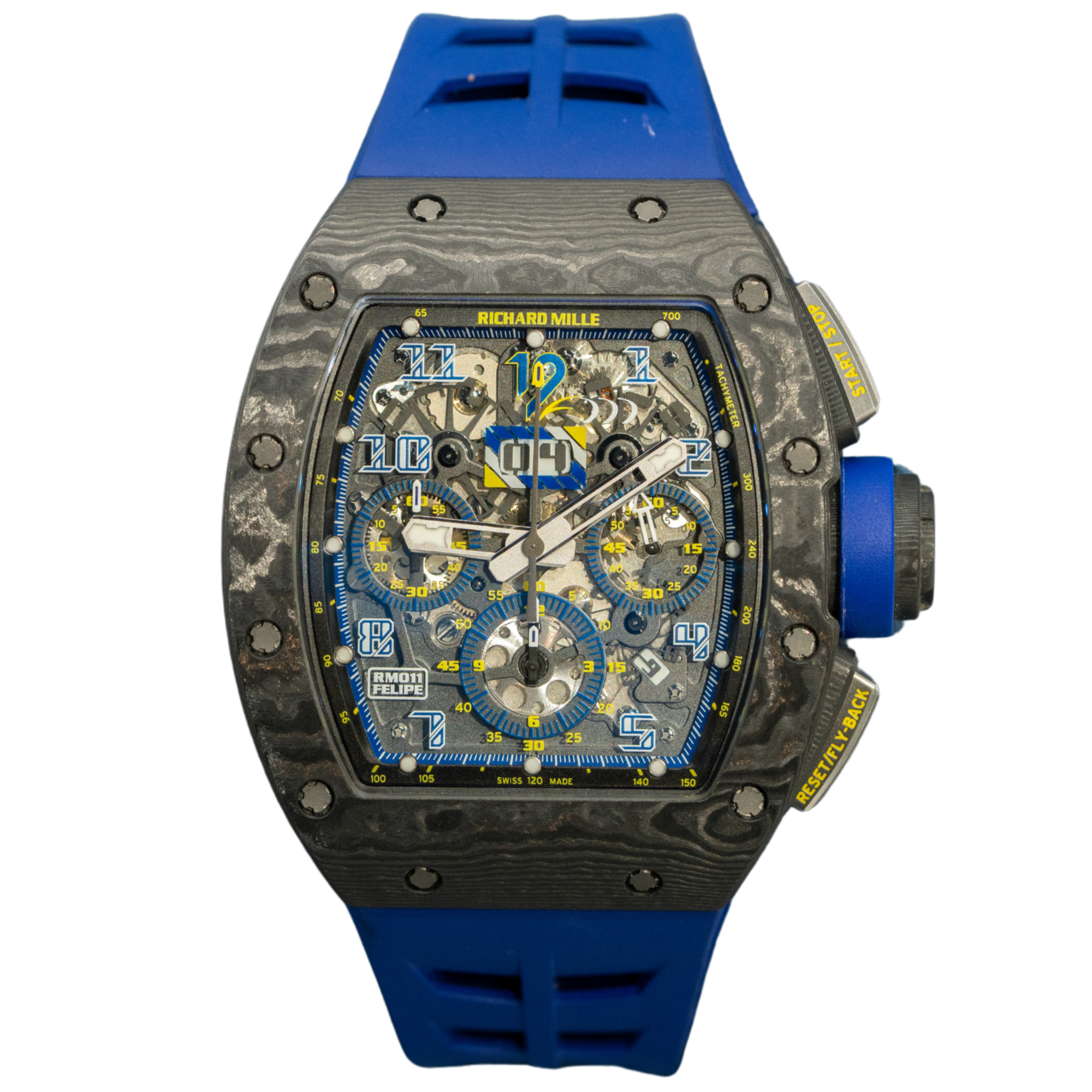 RM011 Felipe Massa 10th Anniversary Black NTPT Chronograph - Richard Mille