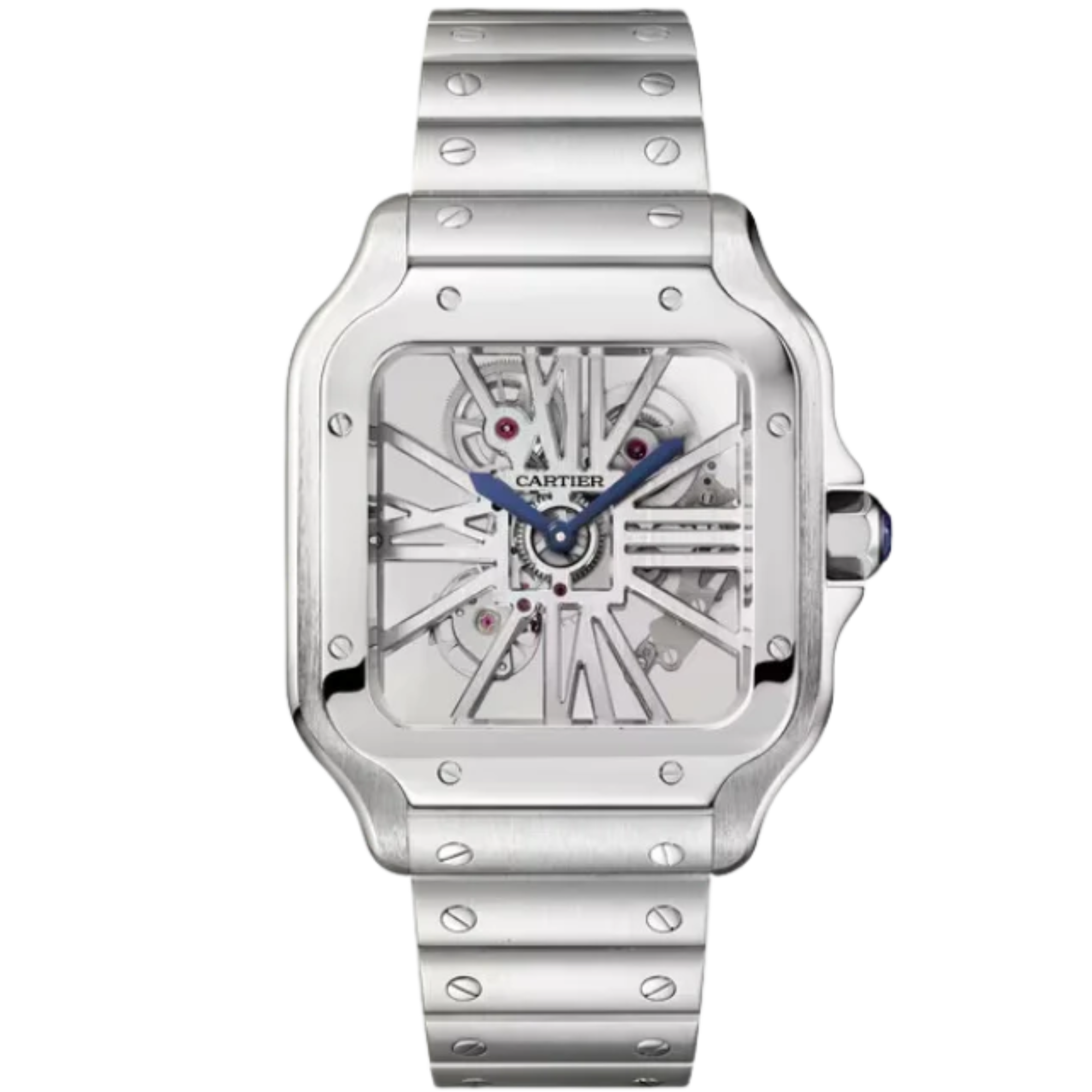 SANTOS 28 MM DE CARTIER STAINLESS STEEL - Cartier