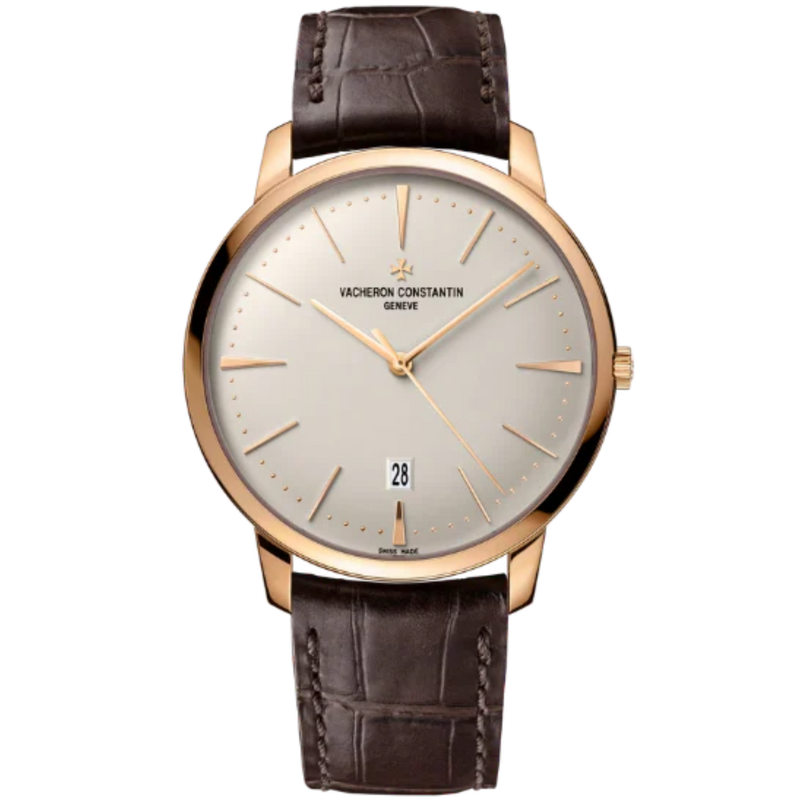 PATRIMONY SELF-WINDING 40 MM PINK GOLD WITH WHITE BRASS DIAL - Vacheron Constantin