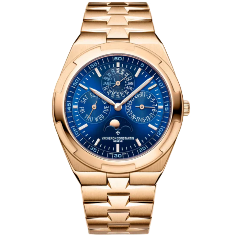 OVERSEAS PERPETUAL CALENDAR ULTRA-THIN 41 MM PINK GOLD WITH 18K PINK GOLD DIAL - Vacheron Constantin