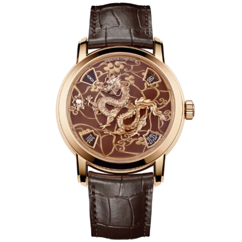 METIERS D'ART THE LEGEND OF THE CHINESE ZODIAC - YEAR OF THE DRAGON  40 MM PINK GOLD WITH GOLD DIAL - Vacheron Constantin