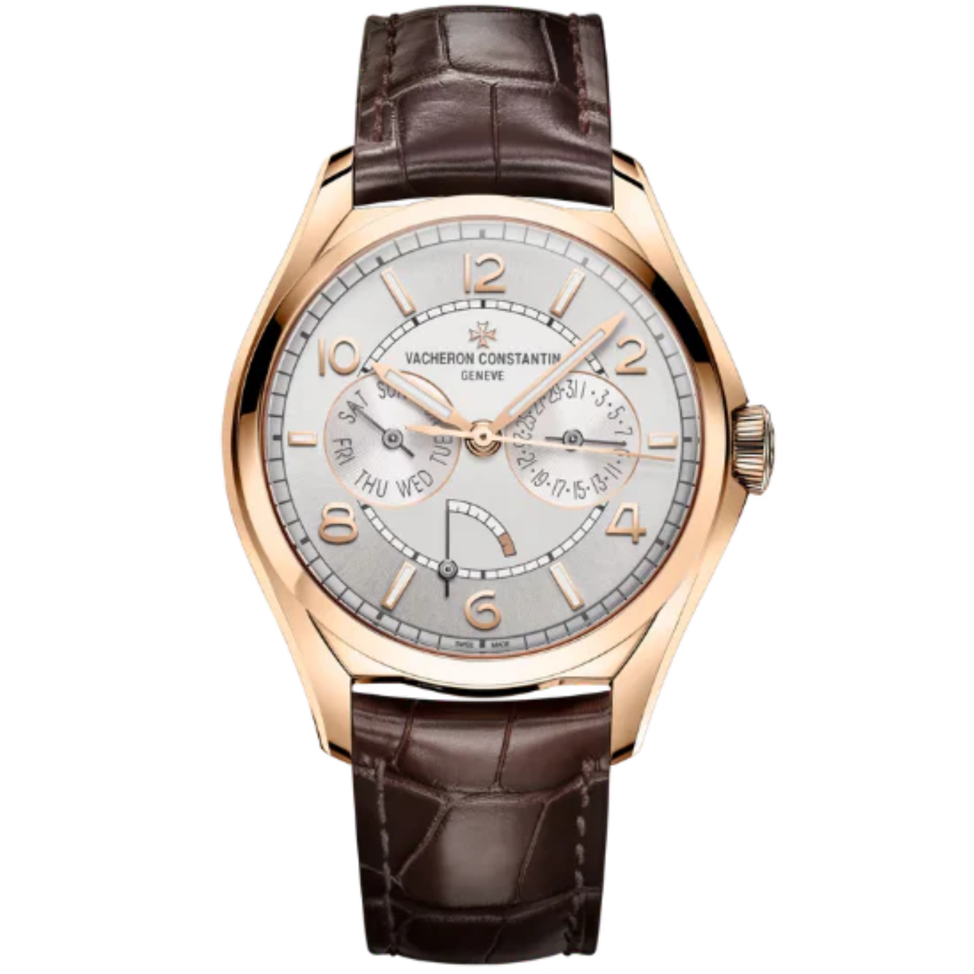 FIFTYSIX DAY-DATE 40 MM PINK GOLD WITH WHITE BRASS DIAL - Vacheron Constantin