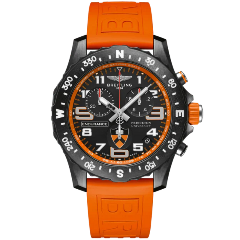 ENDURANCE PRO PRINCETON® UNIVERSITY EDITION 44 MM BREITLIGHT® CASE WITH BLACK DIAL - Breitling