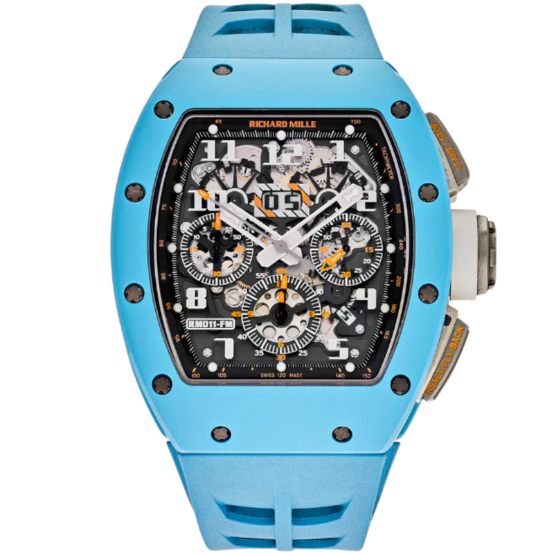 Richard Mille RM011 "Last Edition" Blue Ceramic (Limited 50 Pieces) - Richard Mille