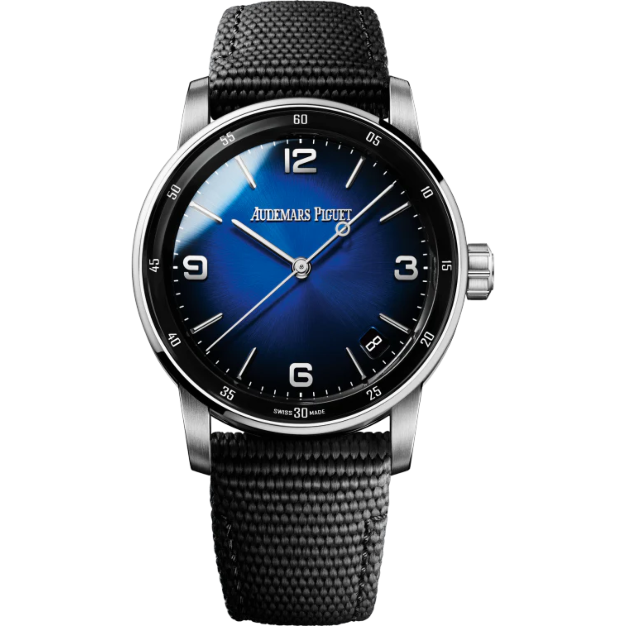 Audemars Piguet Code 11.59 Ref. 15210BC.OO.A002KB.01 41mm Smoked Blue Lacquered Dial 18-Carat White Gold Case - Audemars Piguet