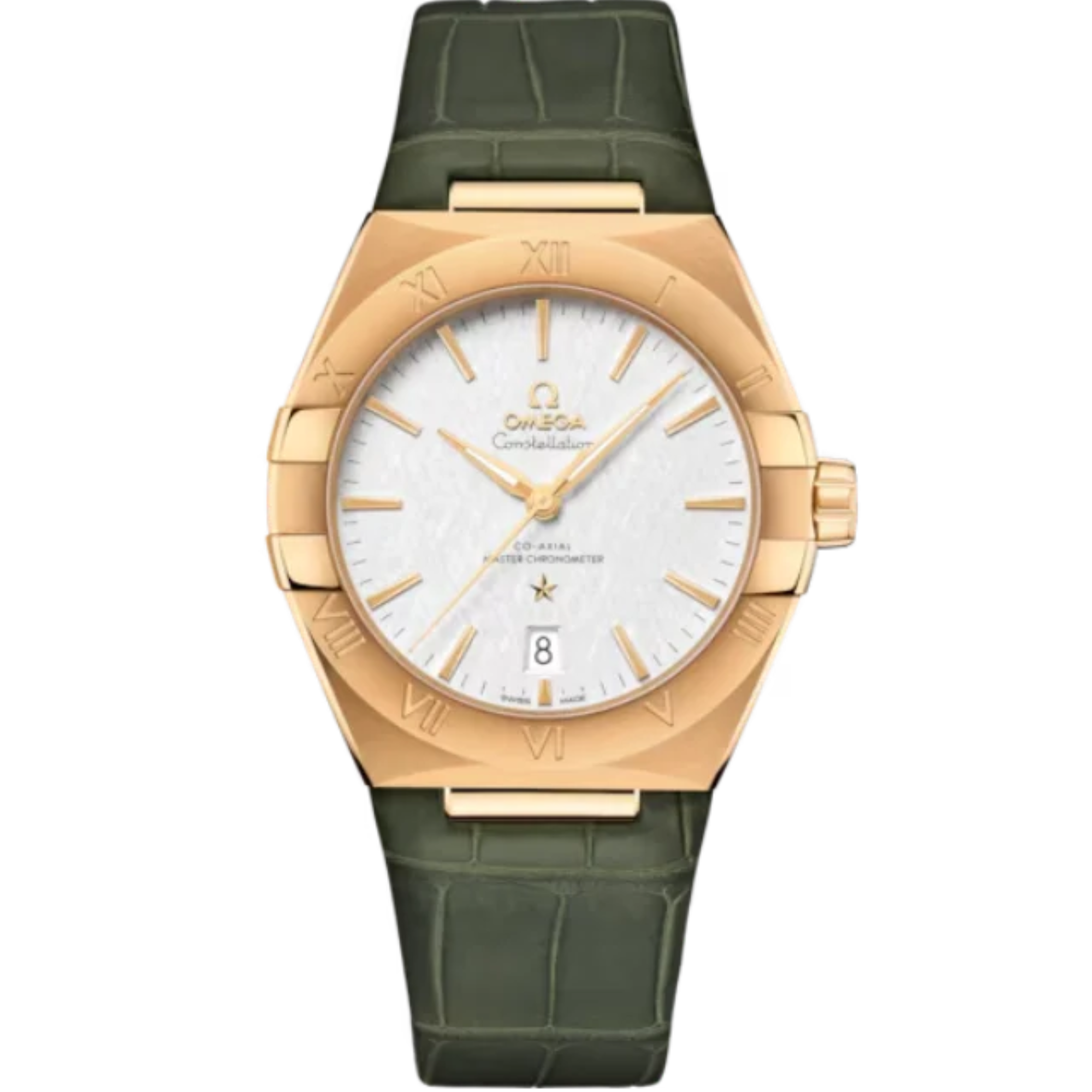 CONSTELLATION 39 MM YELLOW GOLD WITH SILVER DIAL - Omega
