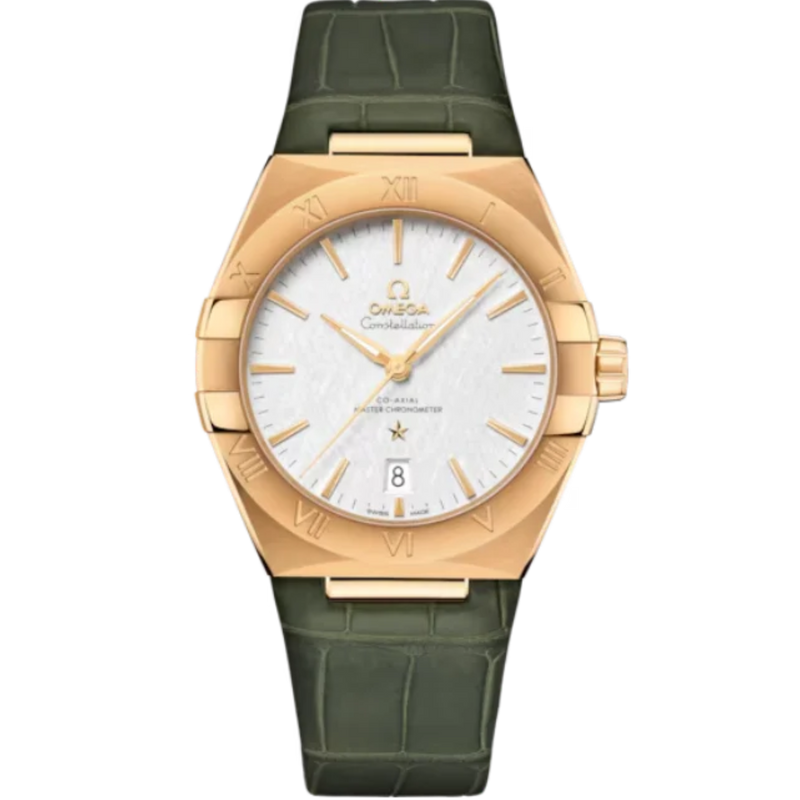 CONSTELLATION 39 MM YELLOW GOLD WITH SILVER DIAL - Omega