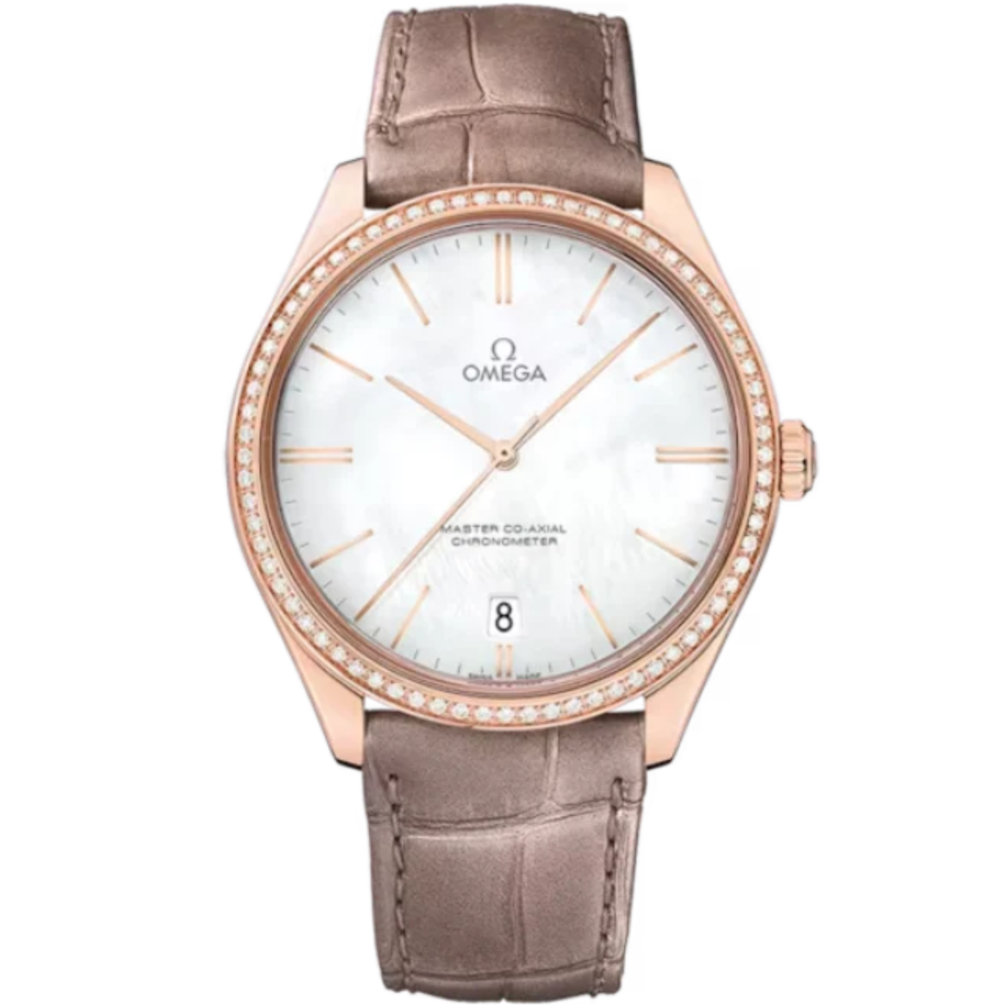 DE VILLE TRÉSOR 40 MM SEDNA™ GOLD WITH MOTHER OF PEARL DIAL - Omega