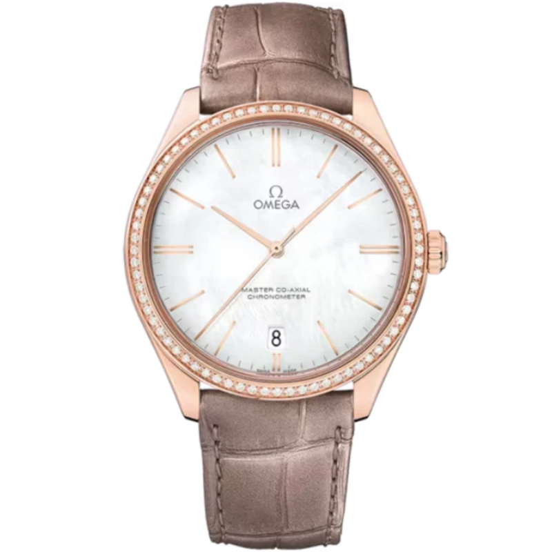 DE VILLE TRÉSOR 40 MM SEDNA™ GOLD WITH MOTHER OF PEARL DIAL - Omega