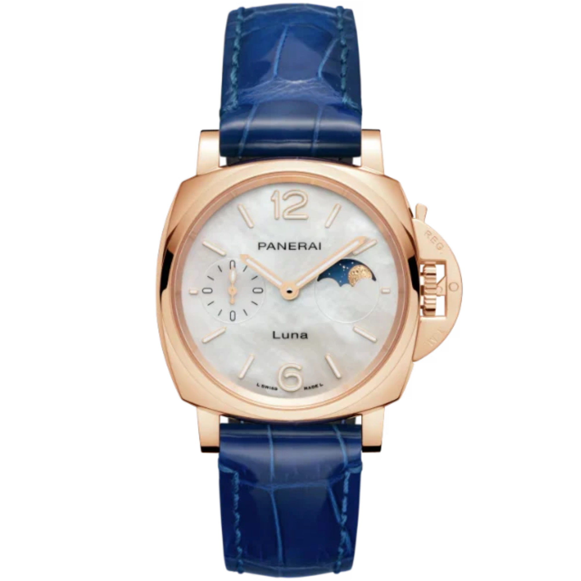LUMINOR DUE LUNA PAM01181 38 MM GOLDTECH™ WITH MOTHER OF PEARL DIAL - Panerai