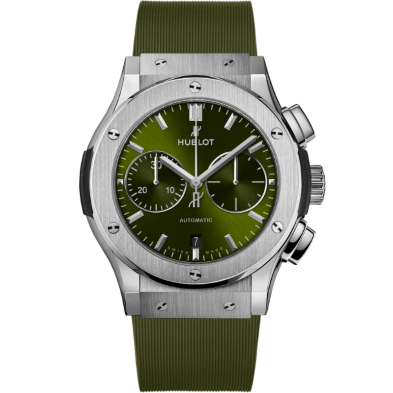 CLASSIC FUSION 42MM CHRONOGRAPH TITANIUM GREEN - Hublot