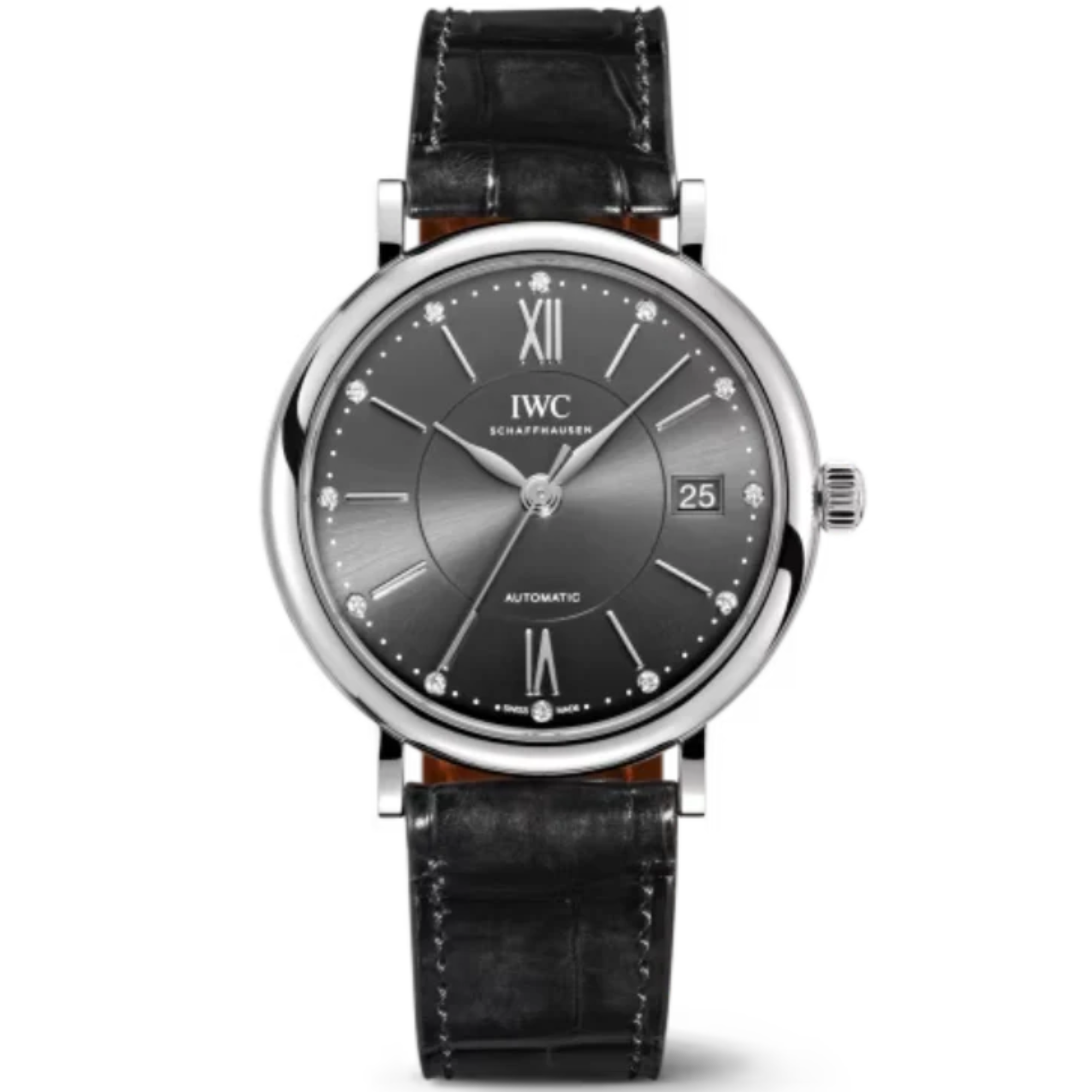 PORTOFINO AUTOMATIC 37 MM STAINLESS STEEL WITH GRAY DIAL - IWC