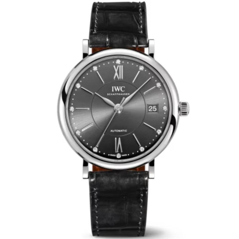 PORTOFINO AUTOMATIC 37 MM STAINLESS STEEL WITH GRAY DIAL - IWC