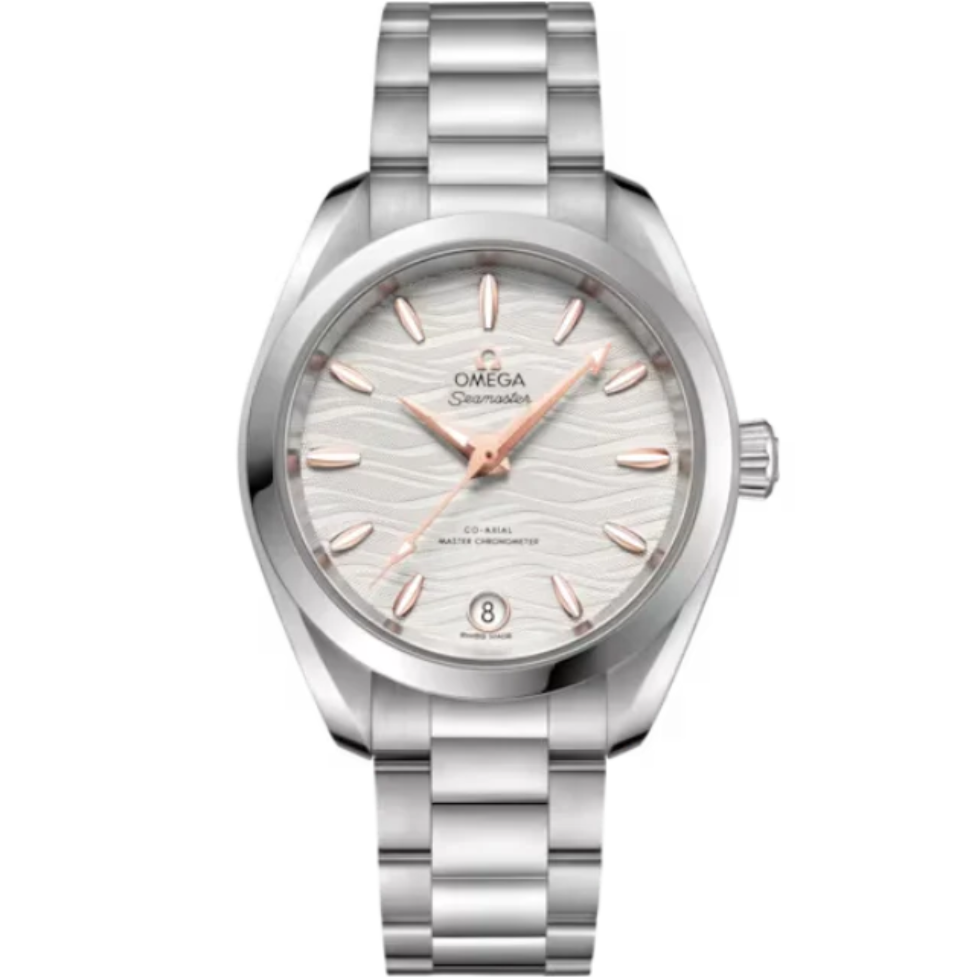SEAMASTER AQUA TERRA 150M 34 MM STAINLESS STEEL WITH SILVER DIAL - Omega