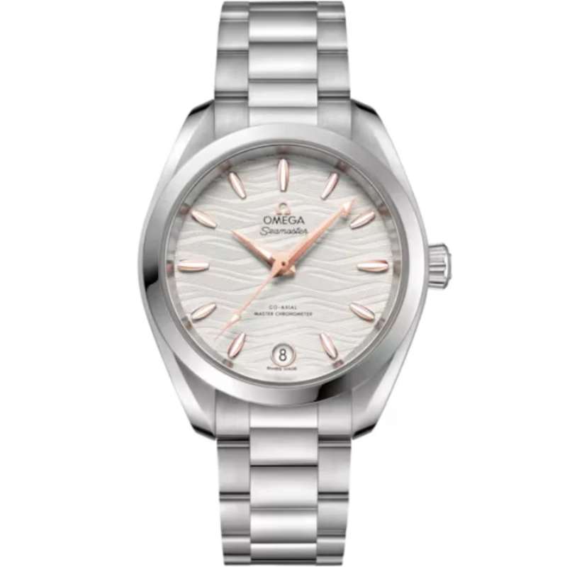 SEAMASTER AQUA TERRA 150M 34 MM STAINLESS STEEL WITH SILVER DIAL - Omega