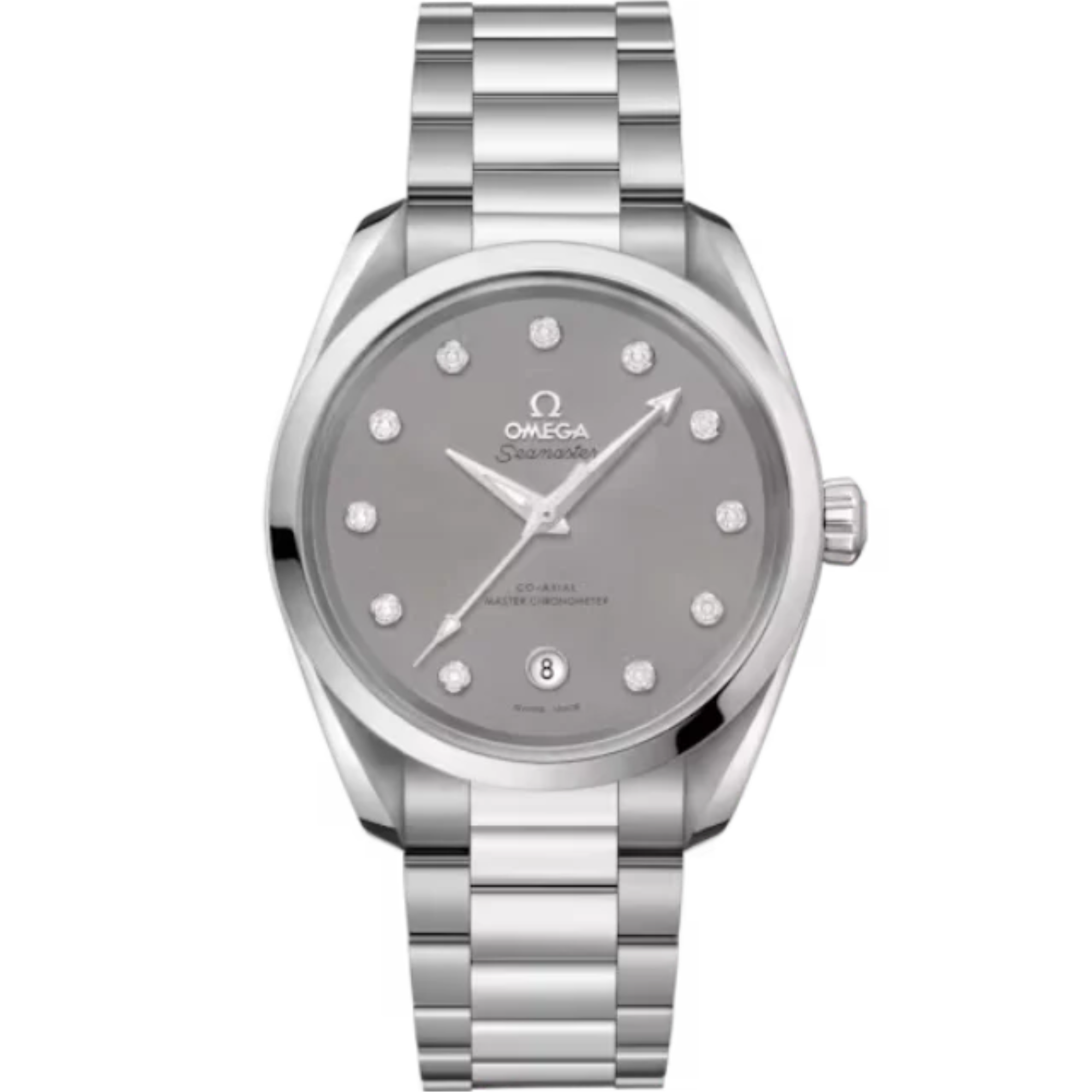 SEAMASTER AQUA TERRA 150M 38 MM STAINLESS STEEL WITH GERY DIAL - Omega