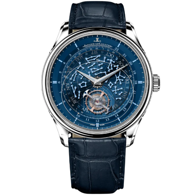 MASTER GRANDE TRADITION CALIBRE 946 43 MM 18K WHITE GOLD WITH BLUE DIAL - Jaeger-LeCoultre