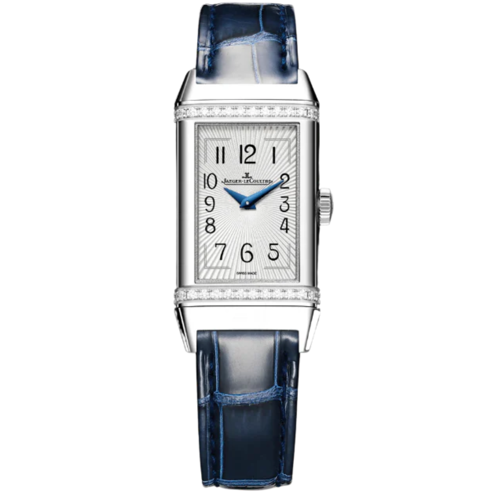 REVERSO ONE MONOFACE QUARTZ 40 MM STAINLESS STEEL WITH SILVER GREY DIAL - Jaeger-LeCoultre