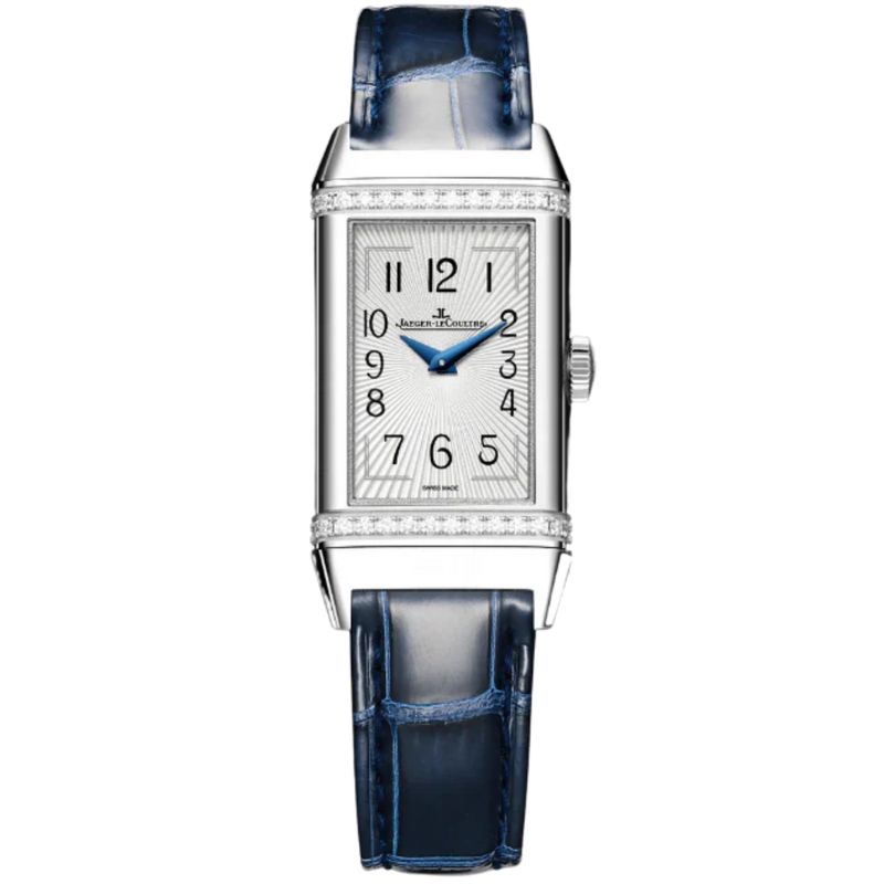REVERSO ONE MONOFACE QUARTZ 40 MM STAINLESS STEEL WITH SILVER GREY DIAL - Jaeger-LeCoultre