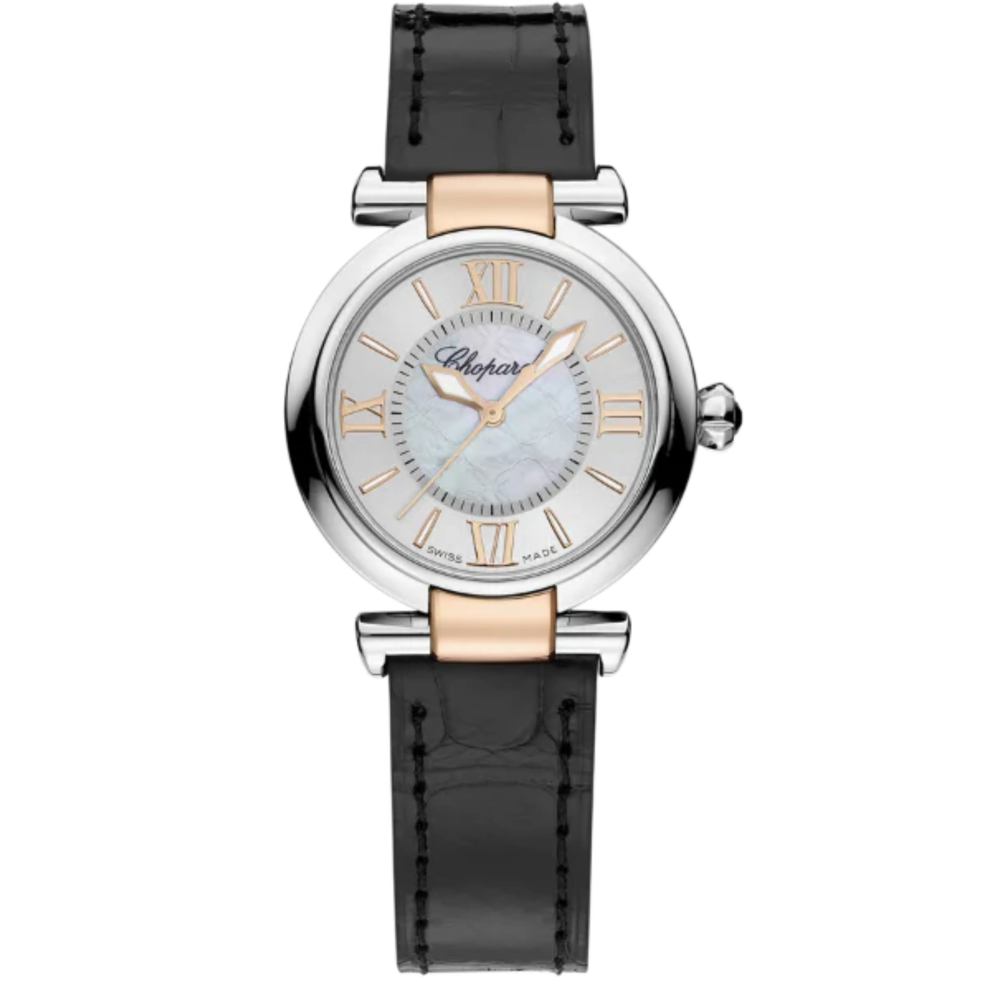 IMPERIALE 29 MM ETHICAL ROSE GOLD - ETHICAL LUCENT STEEL™ WITH SILVER - MOTHER OF PEARL DIAL - Chopard