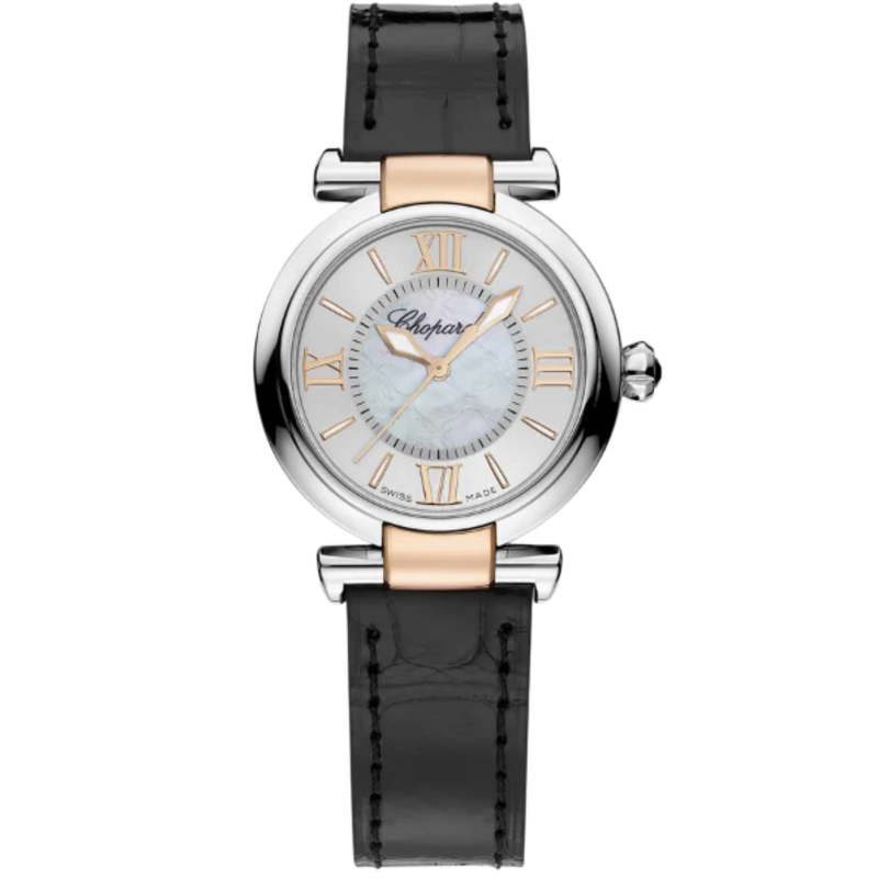 IMPERIALE 29 MM ETHICAL ROSE GOLD - ETHICAL LUCENT STEEL™ WITH SILVER - MOTHER OF PEARL DIAL - Chopard
