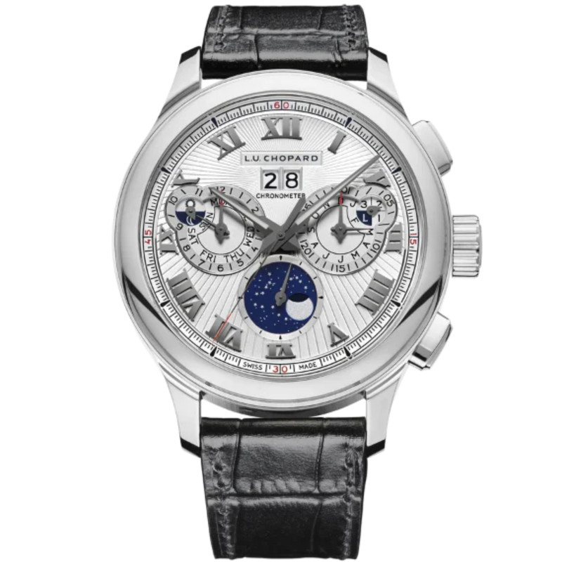 L.U.C PERPETUAL CHRONO LIMITED EDITION 45 MM ETHICAL WHITE GOLD WITH SILVER DIAL - Chopard