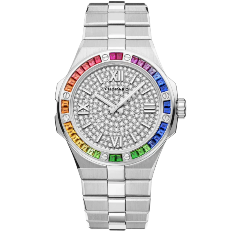 ALPINE EAGLE 41 MM ETHICAL WHITE GOLD WITH WHITE GOLD DIAL - Chopard