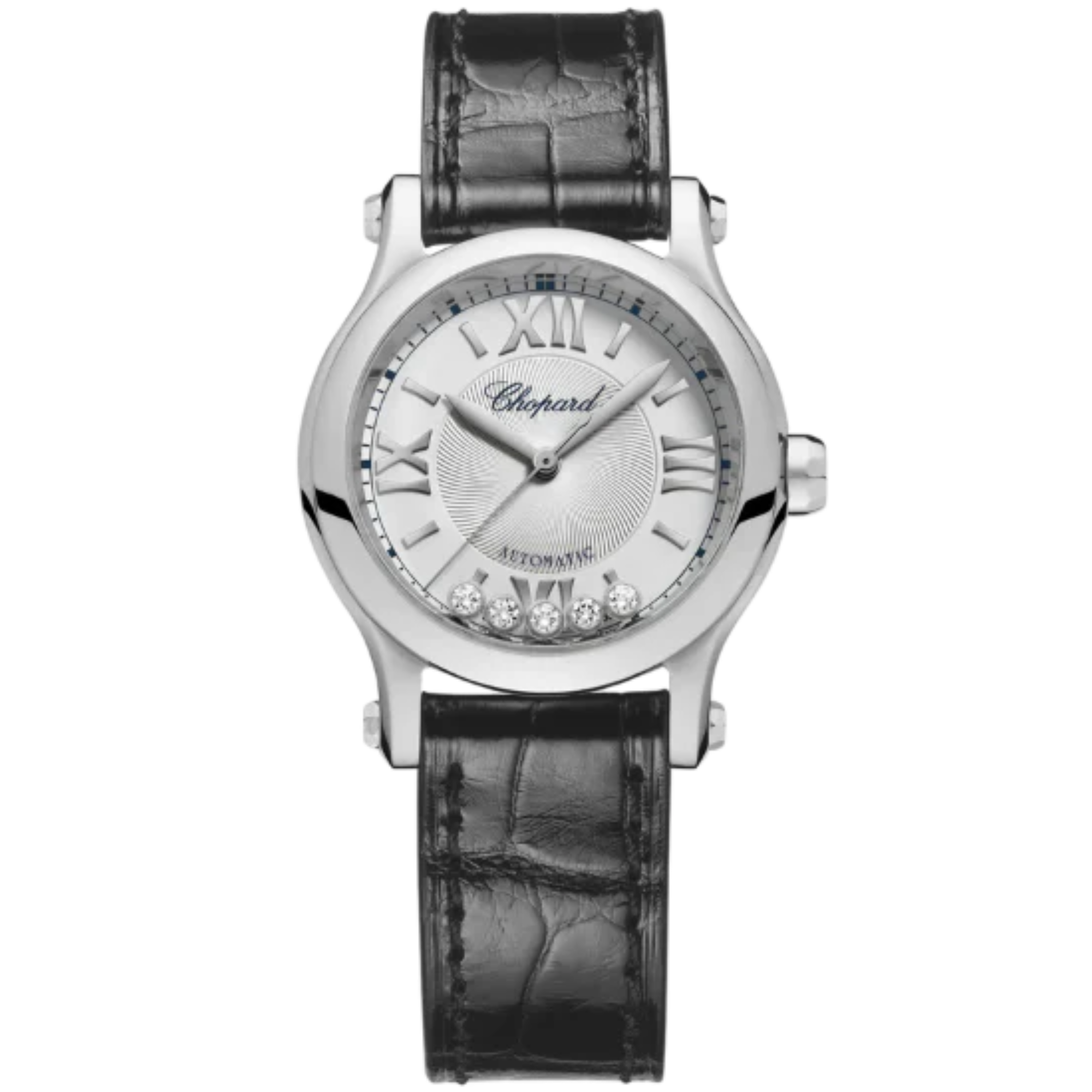HAPPY SPORT 30 MM LUCENT STEEL™ WITH SILVER DIAL - Chopard