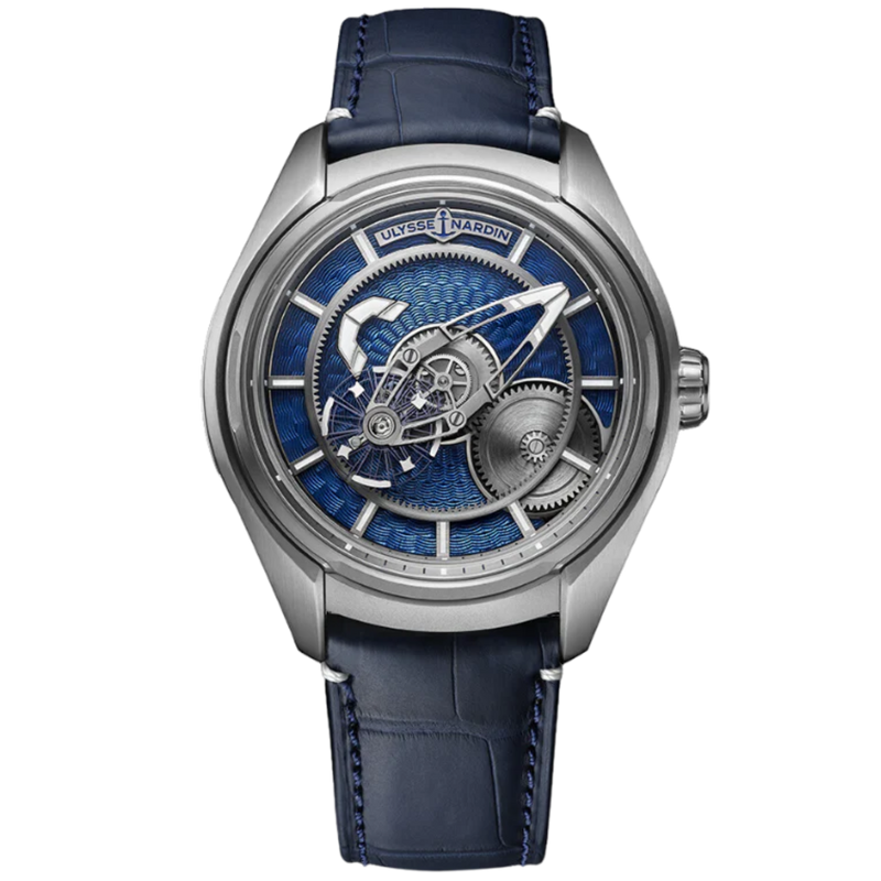 FREAK X ENAMEL BLUE 43 MM TITANIUM WITH BLUE ENAMEL DIAL - Ulysse Nardin