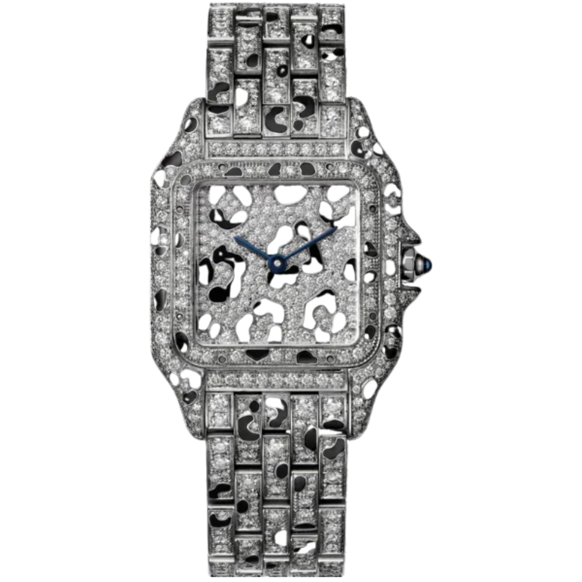 PANTHERE DE CARTIER 37 MM RHODIUMIZED WHITE GOLD - Cartier