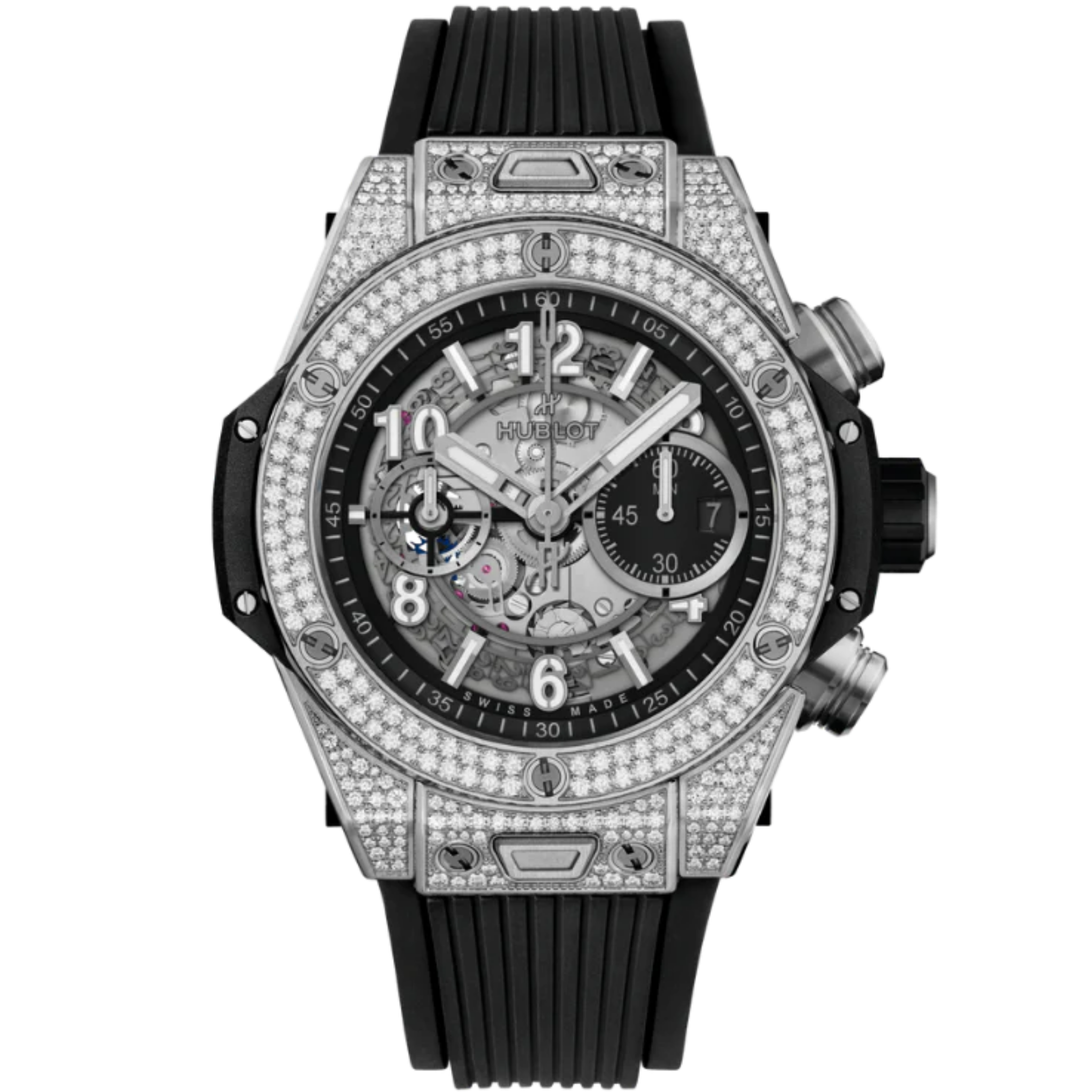 Big Bang 44mm UNICO TITANIUM PAVÉ - Hublot