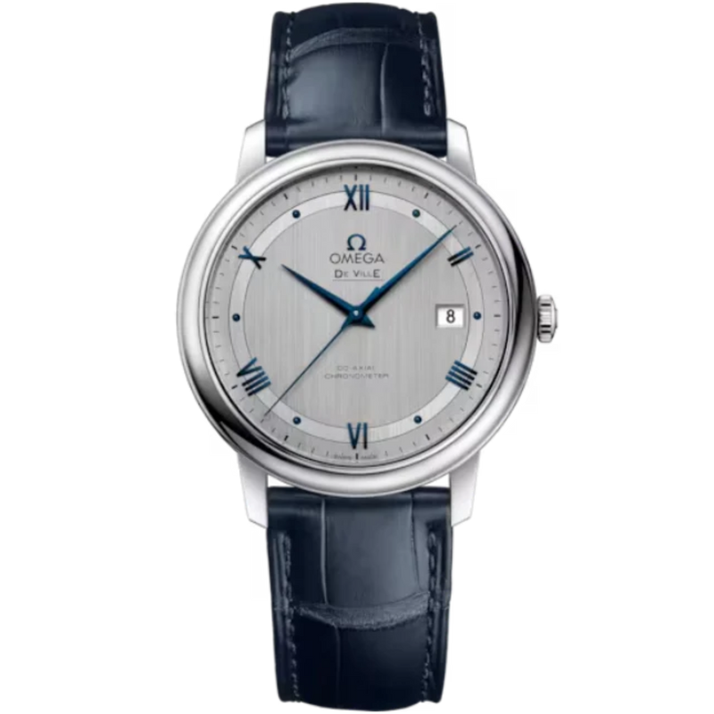 DE VILLE PRESTIGE 39 MM STAINLESS STEEL WITH SILVER DIAL - Omega