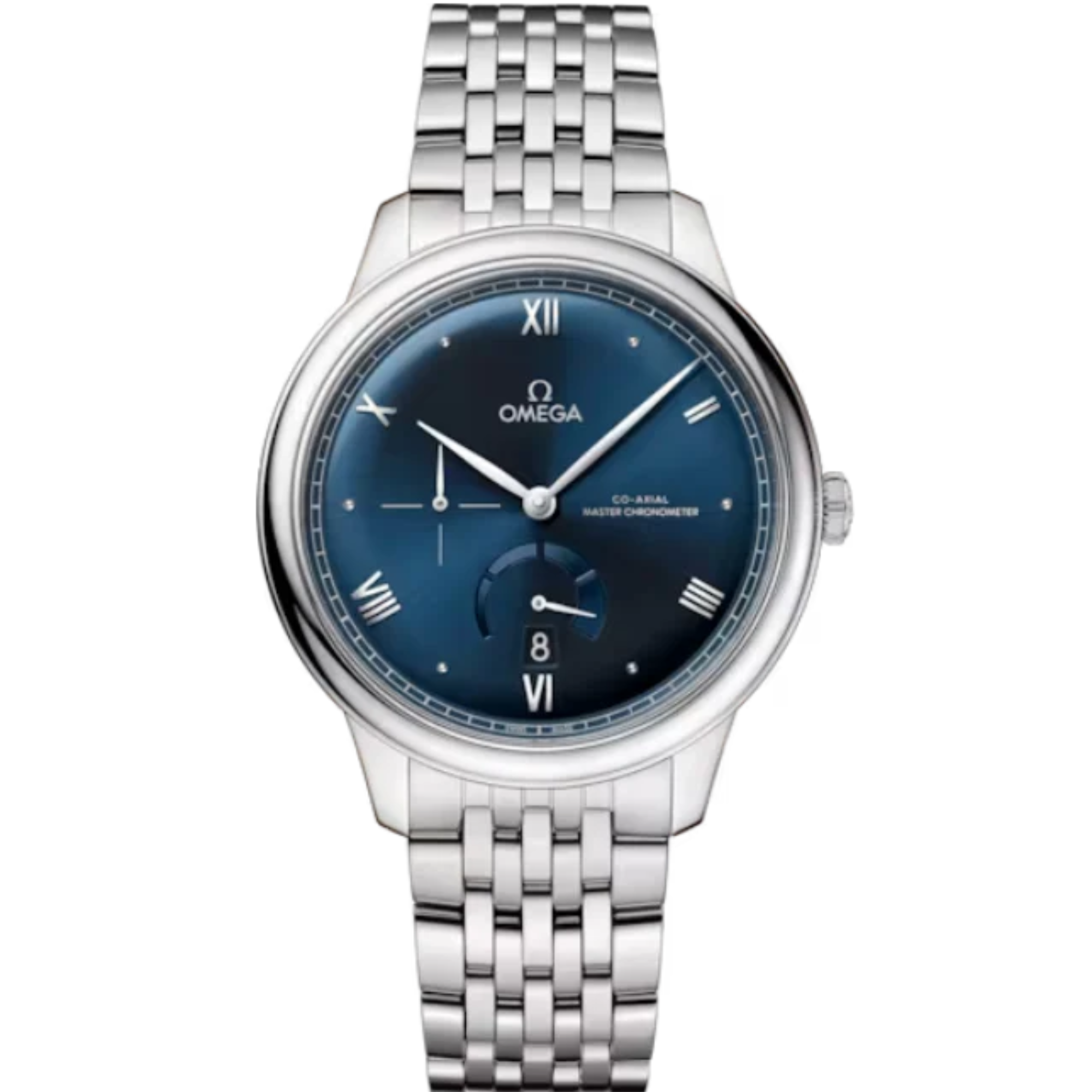 DE VILLE PRESTIGE 41 MM STAINLESS STEEL WITH BLUE DIAL - Omega