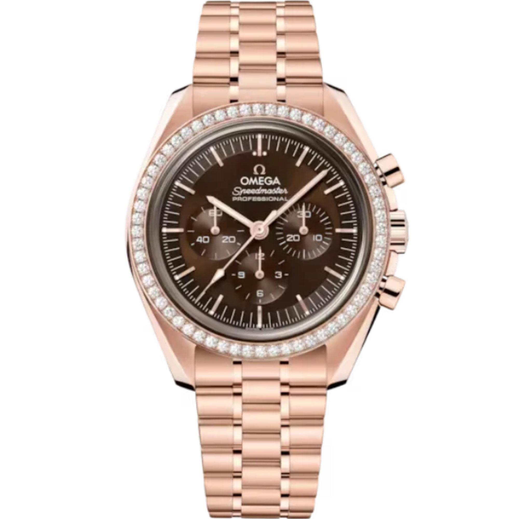 SPEEDMASTER MOONWATCH PROFESSIONAL 42 MM SEDNA™ GOLD WITH BROWN DIAL - Omega