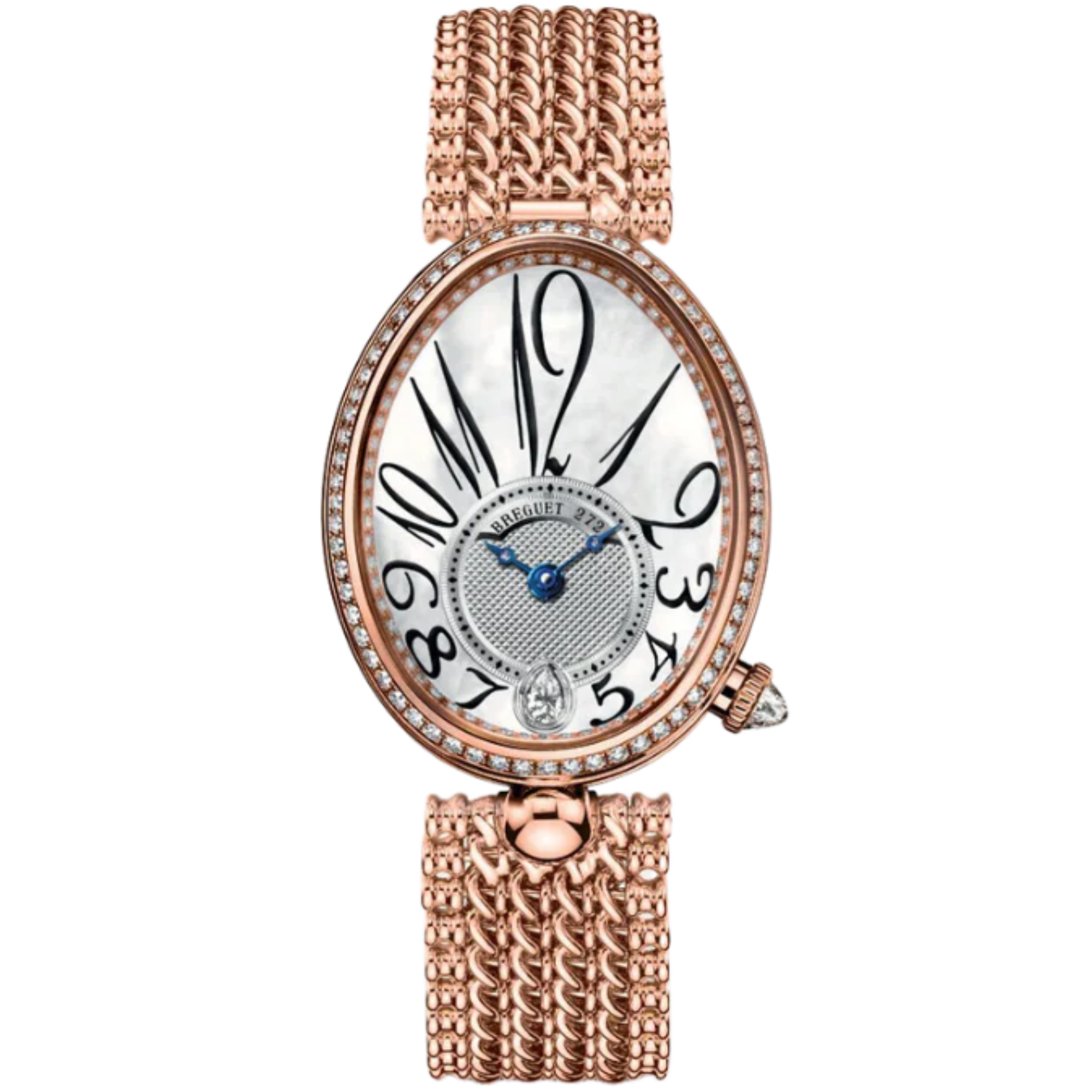 REINE DE NAPLES 8918 36 MM ROSE GOLD WITH MOTHER OF PEARL DIAL - Breguet