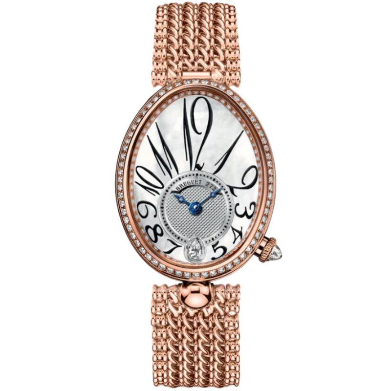 REINE DE NAPLES 8918 36 MM ROSE GOLD WITH MOTHER OF PEARL DIAL - Breguet